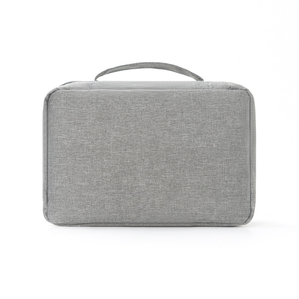 Portable Hanging Toiletry Bag with Dry Wet Compartments